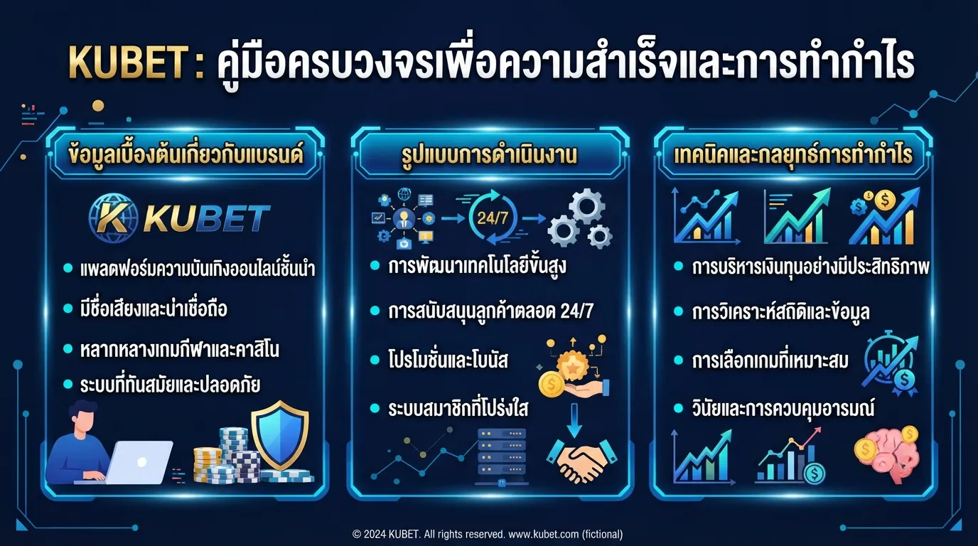 เทคนิคและกลยุทธ์การทำกำไรจาก KUBET
